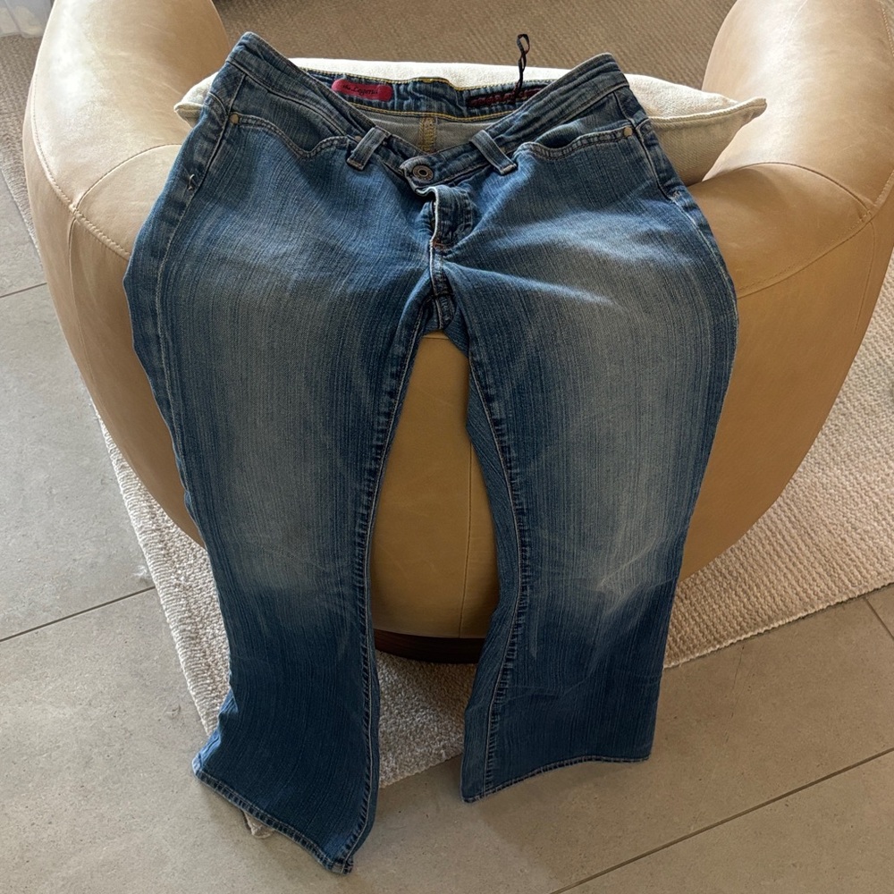 Ag Adriano Goldschmied Classic Blue Boot Cut Jeans
